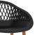 Set mobilier de bar, 5 piese, negru GartenMobel Dekor
