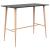 Set mobilier de bar, 5 piese, negru GartenMobel Dekor