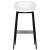 Set mobilier de bar, 7 piese, negru și alb GartenMobel Dekor