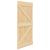 Ușă glisantă cu set feronerie, 100 x 210 cm, lemn masiv de pin GartenMobel Dekor