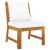 Set mobilier de grădină cu perne crem 4 piese lemn masiv acacia GartenMobel Dekor