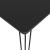 Set mobilier de bar, 5 piese, negru GartenMobel Dekor