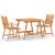 Set mobilier grădină, 3 piese, lemn masiv de acacia GartenMobel Dekor