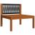 Set mobilier grădină cu perne, crem, 6 piese, lemn masiv acacia GartenMobel Dekor