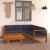 Set mobilier grădină perne, gri închis, 6 piese, lemn acacia GartenMobel Dekor