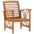Set mobilier de grădină, 5 piese, lemn masiv de acacia GartenMobel Dekor