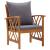 Set mobilier de grădină cu perne, 5 piese, lemn masiv de acacia GartenMobel Dekor