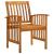 Set mobilier de grădină cu perne, 7 piese, lemn masiv acacia GartenMobel Dekor