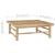 Set mobilier de grădină cu perne gri închis, 6 piese, bambus GartenMobel Dekor