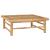Set mobilier de grădină, cu perne alb crem, 10 piese, bambus GartenMobel Dekor