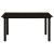 Set mobilier de grădină 5 piese negru sfoară de bumbac și oțel GartenMobel Dekor