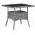 Set mobilier grădină, 5 piese, gri, poliratan, lemn acacia GartenMobel Dekor