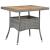 Set mobilier grădină, 5 piese, gri, poliratan, lemn acacia GartenMobel Dekor