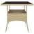 Set mobilier de grădină, 5 piese, bej, poliratan GartenMobel Dekor