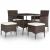 Set mobilier de grădină, 5 piese, poliratan GartenMobel Dekor