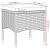 Set mobilier grădină, 5 piese, negru, poliratan/sticlă tratată GartenMobel Dekor