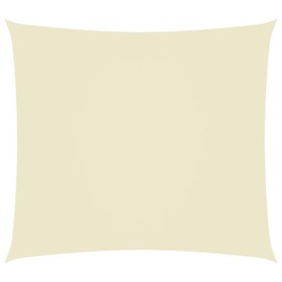 Pânză parasolar, crem, 4x5 m, țesătură oxford, dreptunghiular GartenMobel Dekor