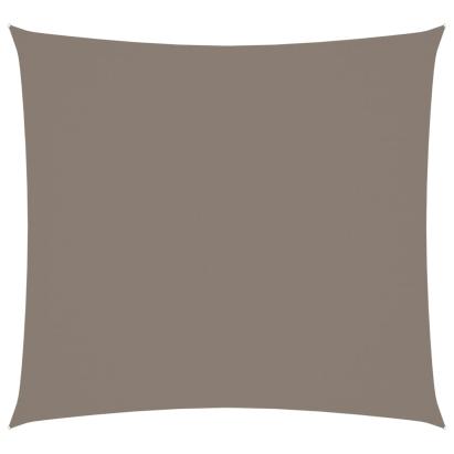 Pânză parasolar, gri taupe, 2x2 m, țesătură oxford, pătrat GartenMobel Dekor