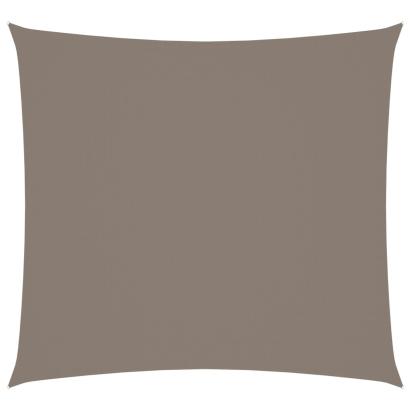 Parasolar, gri taupe, 2,5x2,5 m, țesătură oxford, pătrat GartenMobel Dekor