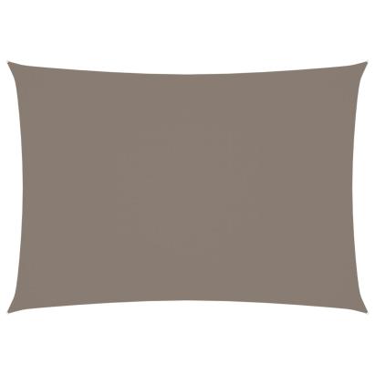 Parasolar, gri taupe, 2x4,5 m, țesătură oxford, dreptunghiular GartenMobel Dekor