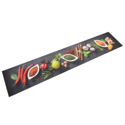 Covor de bucătărie lavabil Spices, 60x300 cm, catifea GartenMobel Dekor