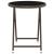 Set mobilier bistro, 3 piese, maro, poliratan/sticlă securizată GartenMobel Dekor