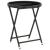 Set mobilier bistro grădină 5 piese, negru, poliratan și sticlă GartenMobel Dekor