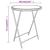 Set mobilier bistro grădină 5 piese, negru, poliratan și sticlă GartenMobel Dekor