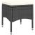 Set mobilier bistro grădină 5 piese, negru, poliratan și sticlă GartenMobel Dekor