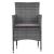 Set mobilier de grădină, 3 piese, gri, poliratan GartenMobel Dekor