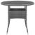 Set mobilier de grădină, 3 piese, gri, poliratan GartenMobel Dekor