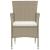 Set mobilier de grădină, 3 piese, bej, poliratan GartenMobel Dekor