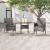 Set mobilier de grădină, 3 piese, gri, poliratan GartenMobel Dekor