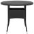 Set mobilier de grădină, 5 piese, negru, poliratan GartenMobel Dekor