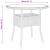 Set mobilier de grădină, 5 piese, gri, poliratan GartenMobel Dekor
