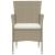 Set mobilier de grădină, 5 piese, bej, poliratan  GartenMobel Dekor
