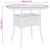 Set mobilier de grădină, 5 piese, gri, poliratan GartenMobel Dekor