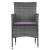 Set mobilier de grădină, 5 piese, gri, poliratan GartenMobel Dekor