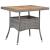 Set mobilier grădină, 5 piese, gri, poliratan, lemn acacia GartenMobel Dekor