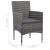 Set mobilier de grădină, 11 piese, gri, poliratan GartenMobel Dekor
