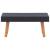 Set mobilier de grădină cu perne, 5 piese, negru, poliratan GartenMobel Dekor