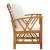 Set mobilier grădină cu perne, 5 piese, lemn masiv de acacia GartenMobel Dekor