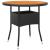 Set mobilier de grădină, 5 piese, negru, poliratan GartenMobel Dekor