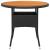 Set mobilier de grădină, 5 piese, negru, poliratan GartenMobel Dekor