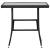 Set mobilier de grădină, 3 piese, negru, poliratan GartenMobel Dekor