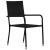 Set mobilier de grădină, 5 piese, negru, poliratan GartenMobel Dekor