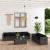 Set mobilier de grădină cu perne, 8 piese, gri, poliratan GartenMobel Dekor
