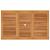 Set mobilier de grădină cu perne gri, 7 piese, lemn masiv tec GartenMobel Dekor