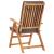 Set mobilier de grădină cu perne gri, 9 piese, lemn masiv tec GartenMobel Dekor
