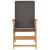 Set mobilier de grădină cu perne gri, 9 piese, lemn masiv tec GartenMobel Dekor